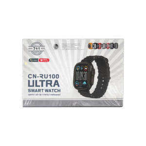 Ultra Smart Watch CN-RU100 with 7+1 Straps – Bluetooth Calling, Health Monitor, Waterproof Fitness Watch ultra smart watch cn ru100 with 7+1 straps – bluetooth calling, health monitor, waterproof fitness watch