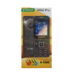 E-TACHI 4Star Pro 4-SIM Feature Phone | 2.4" LCD Display | 3200mAh Battery | Big Speaker | Long Battery Backup e tachi 4star pro 4 sim feature phone | 2.4" lcd display | 3200mah battery | big speaker | long battery backup