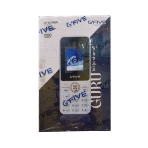 G'FIVE Guru Feature Phone | 1.8" Display | 3000mAh Battery | Dual SIM | Long Battery Life g