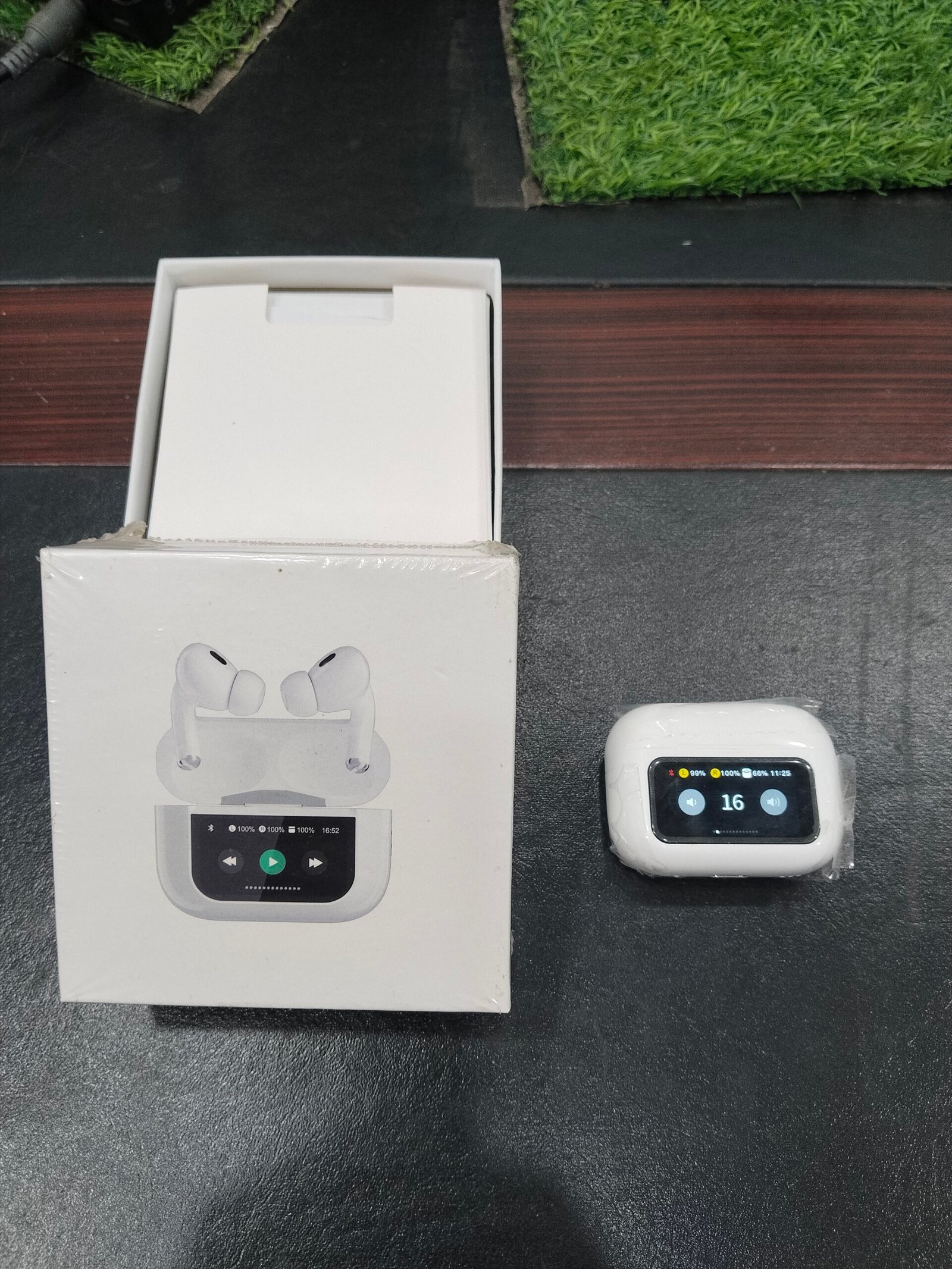 airpods pro with touch display screen airpods pro with touch display screen