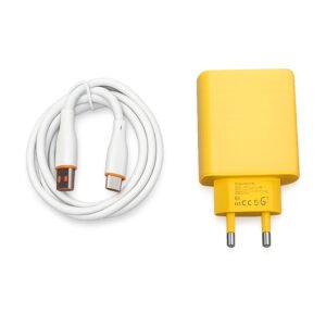 HOME fast charging usb wall charger with type c cable | safe & durable power adapter