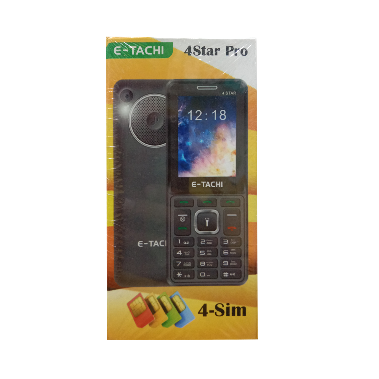 e tachi 4star pro 4 sim feature phone | 2.4" lcd display | 3200mah battery | big speaker | long battery backup e tachi 4star pro 4 sim feature phone | 2.4" lcd display | 3200mah battery | big speaker | long battery backup