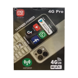 me mobile 4g pro hotspot keypad phone | 16gb rom + 2gb ram | 4g lte | wifi hotspot | dual sim