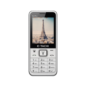 e tachi e2 pro feature phone – 2.4" display, 3200mah battery, dual sim, big speaker & auto call recording