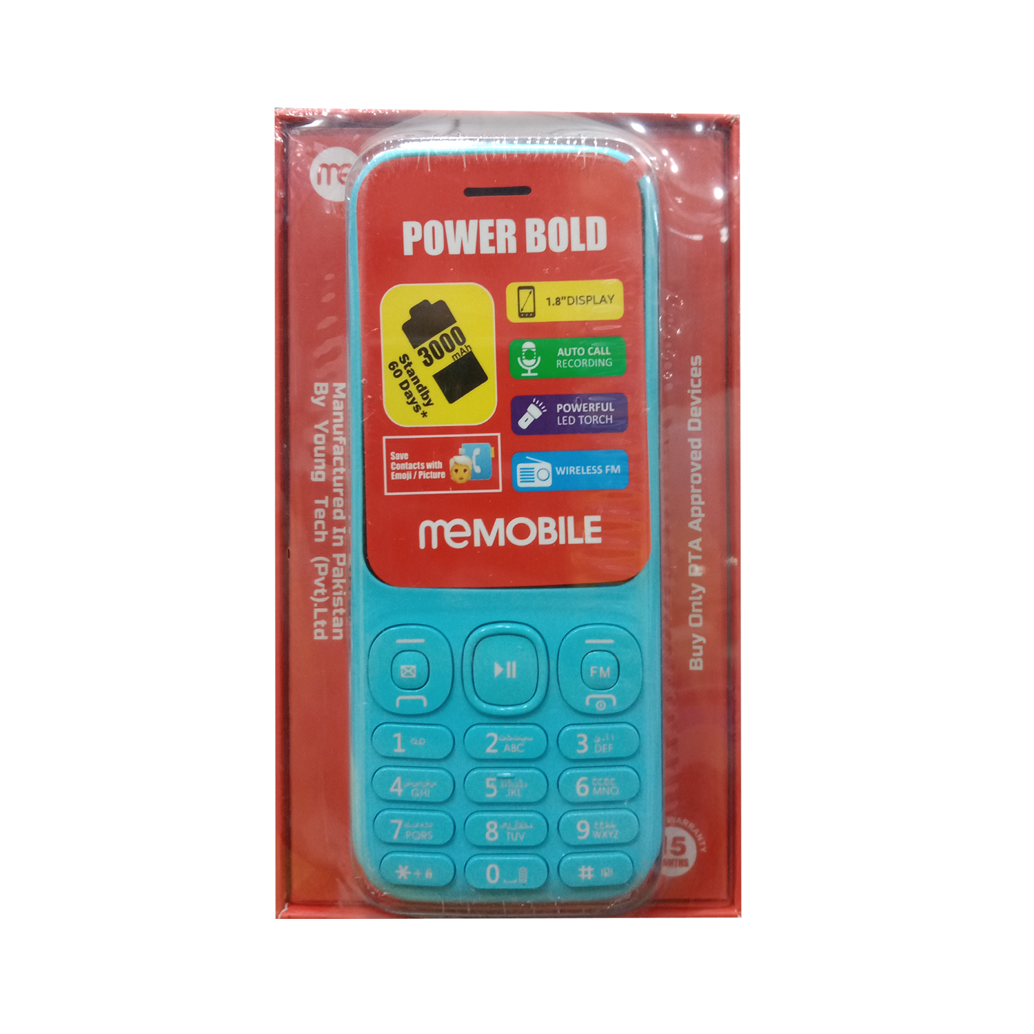 memobile power bold feature phone – 3000mah battery | 1.8" display | wireless fm | auto call recording | led torch memobile power bold feature phone – 3000mah battery | 1.8" display | wireless fm | auto call recording | led torch