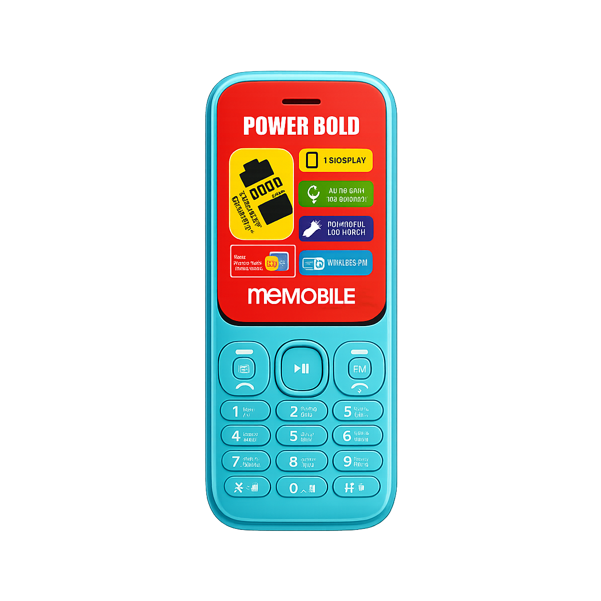 memobile power bold feature phone – 3000mah battery | 1.8" display | wireless fm | auto call recording | led torch memobile power bold feature phone – 3000mah battery | 1.8" display | wireless fm | auto call recording | led torch