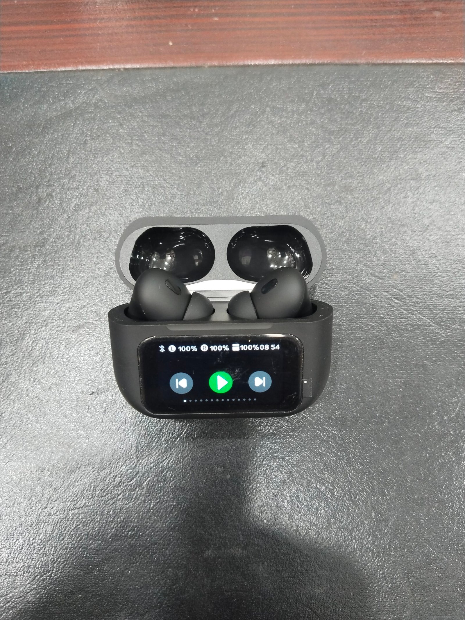 anc wireless earbuds with smart touchscreen display – bluetooth in ear earphones with charging case anc wireless earbuds with smart touchscreen display – bluetooth in ear earphones with charging case