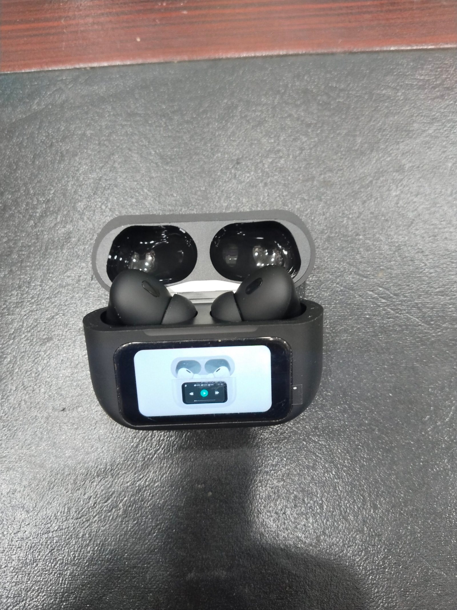 anc wireless earbuds with smart touchscreen display – bluetooth in ear earphones with charging case anc wireless earbuds with smart touchscreen display – bluetooth in ear earphones with charging case